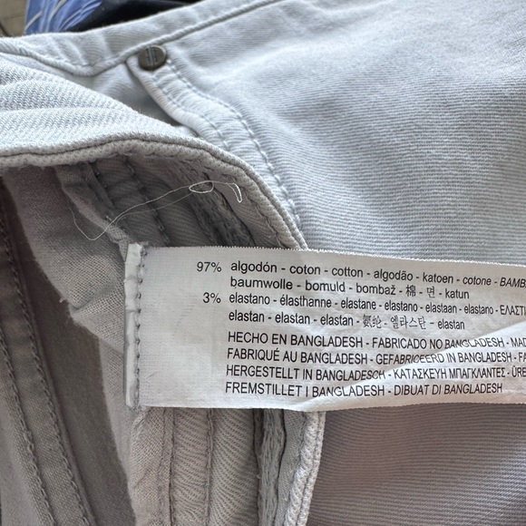 Zara Man Skinny Jeans White/Gray (US 34) - Picture 6 of 7